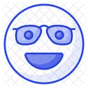 Nerd Ideogram Cynicism Icon