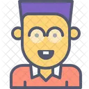 Nerd Geek Glasses Icon
